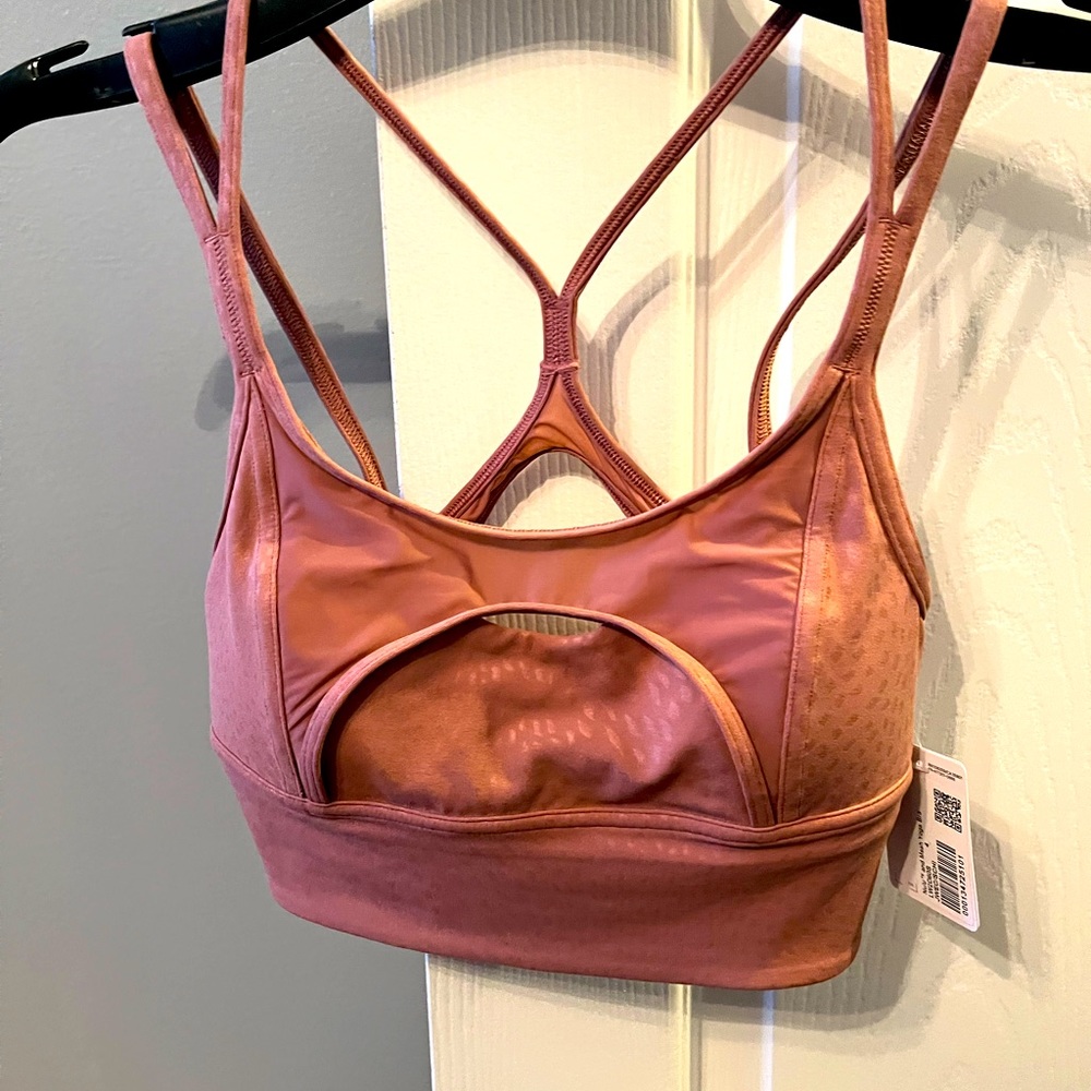 Lululemon yoga and mess sports bra. NWT